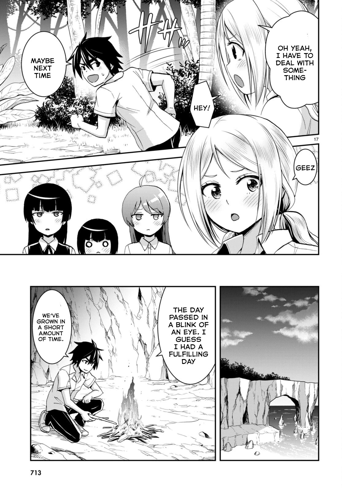 Isekai Yurutto Survival Seikatsu: Gakkou no Minna to Isekai no Mujintou ni Tenishitakedo Ore Dake Rakushou desu chapter 18 page 18