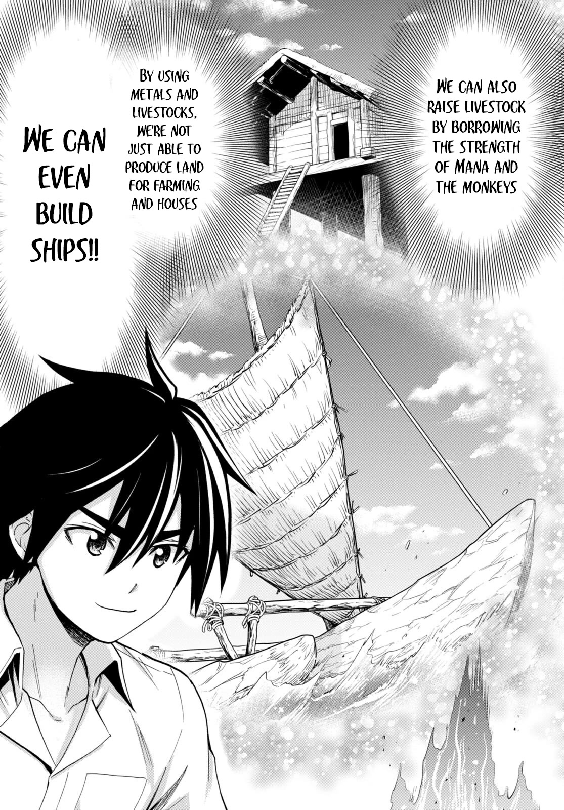Isekai Yurutto Survival Seikatsu: Gakkou no Minna to Isekai no Mujintou ni Tenishitakedo Ore Dake Rakushou desu chapter 18 page 20