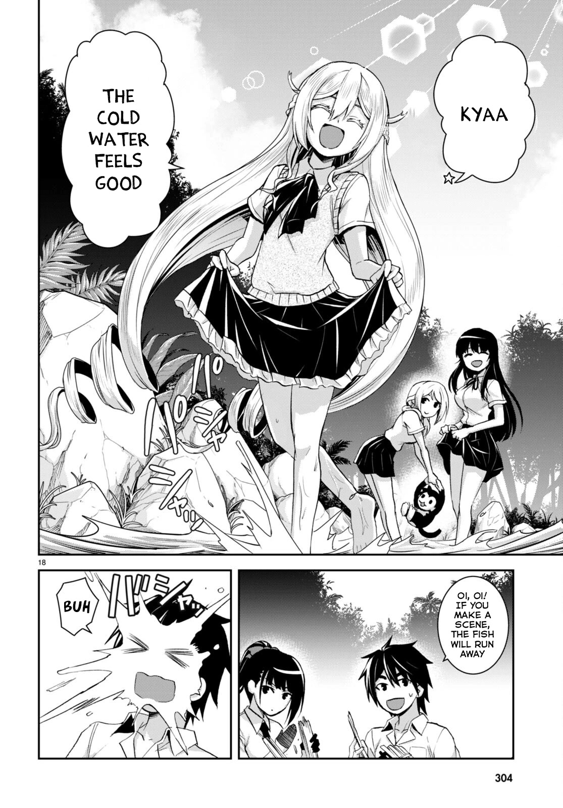 Isekai Yurutto Survival Seikatsu: Gakkou no Minna to Isekai no Mujintou ni Tenishitakedo Ore Dake Rakushou desu chapter 19 page 21