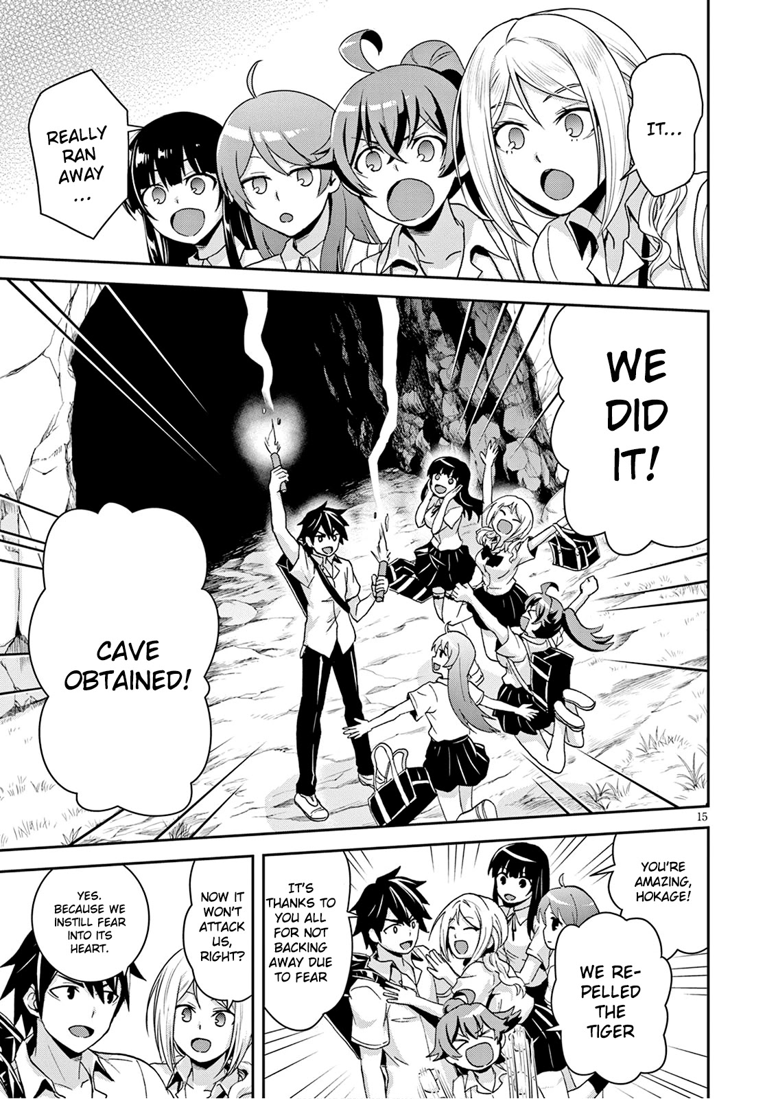 Isekai Yurutto Survival Seikatsu: Gakkou no Minna to Isekai no Mujintou ni Tenishitakedo Ore Dake Rakushou desu chapter 2 page 16