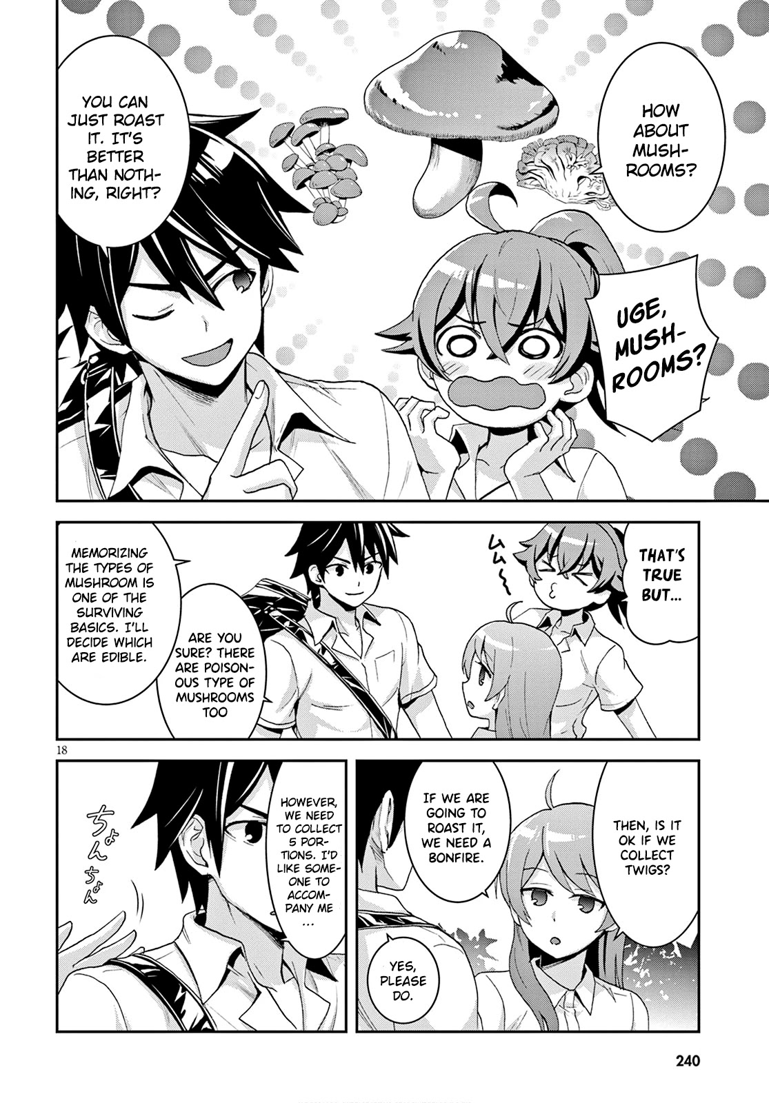 Isekai Yurutto Survival Seikatsu: Gakkou no Minna to Isekai no Mujintou ni Tenishitakedo Ore Dake Rakushou desu chapter 2 page 19