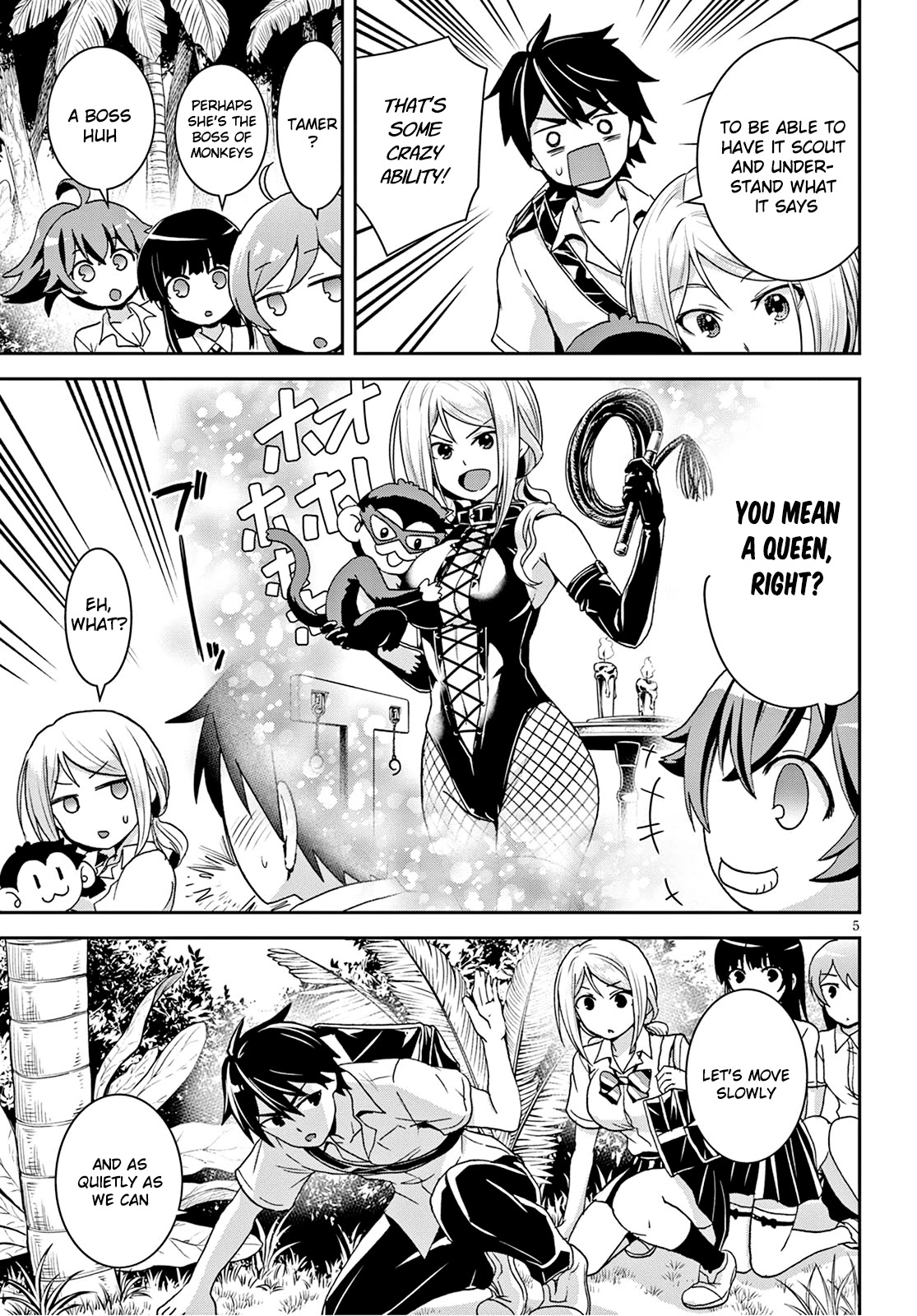 Isekai Yurutto Survival Seikatsu: Gakkou no Minna to Isekai no Mujintou ni Tenishitakedo Ore Dake Rakushou desu chapter 2 page 6