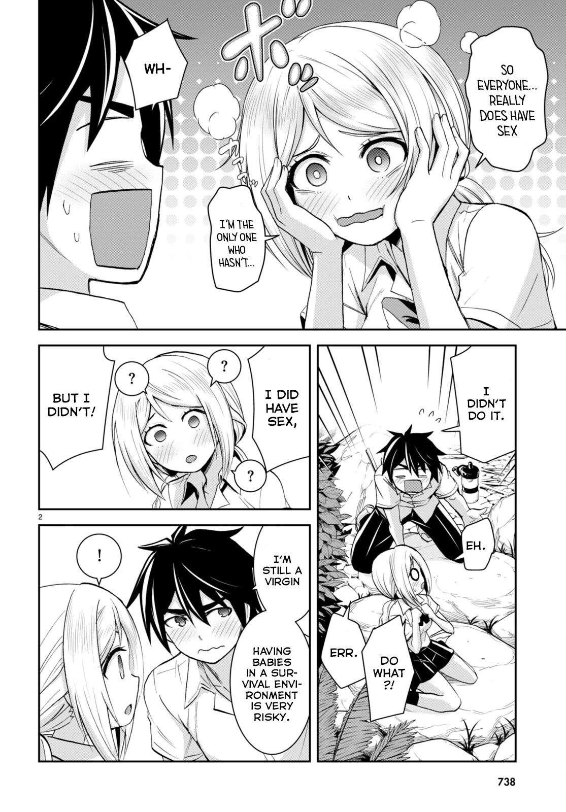 Isekai Yurutto Survival Seikatsu: Gakkou no Minna to Isekai no Mujintou ni Tenishitakedo Ore Dake Rakushou desu chapter 20 page 3