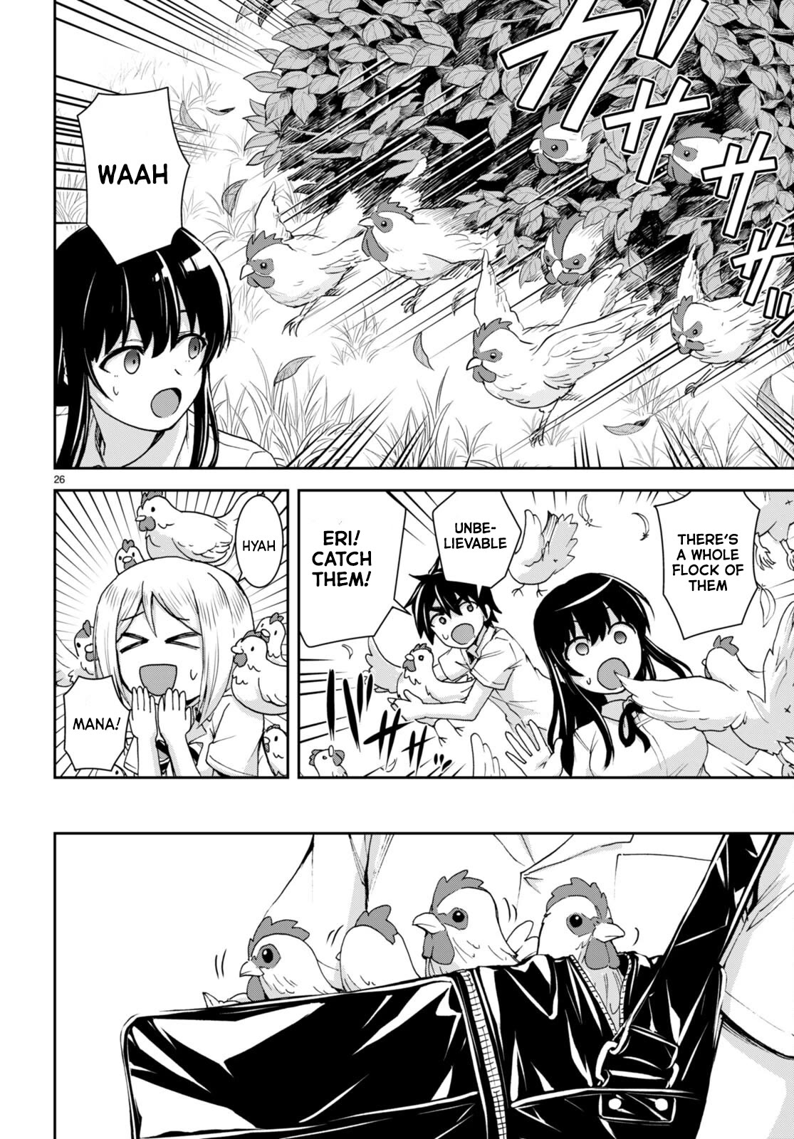 Isekai Yurutto Survival Seikatsu: Gakkou no Minna to Isekai no Mujintou ni Tenishitakedo Ore Dake Rakushou desu chapter 21 page 27