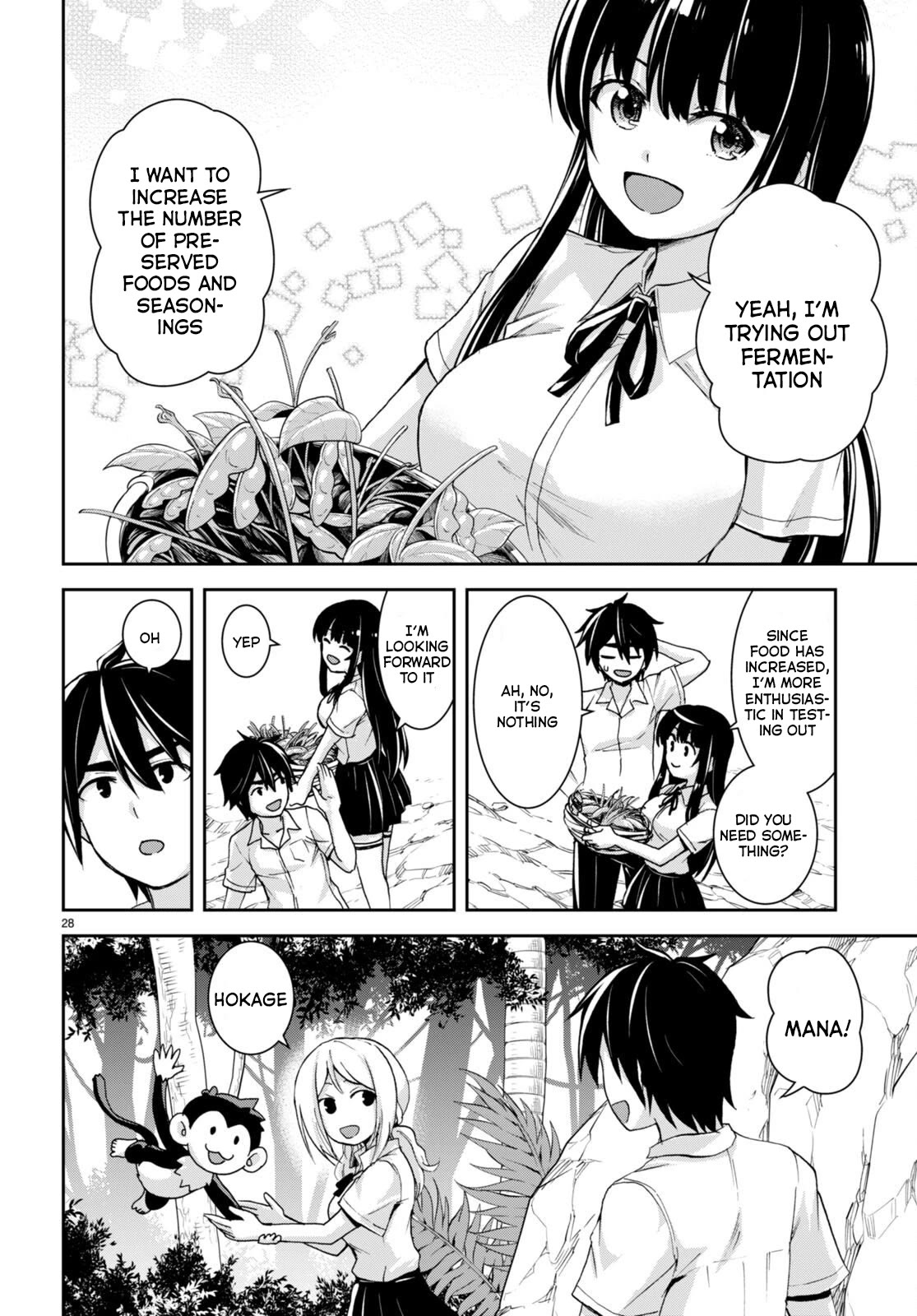 Isekai Yurutto Survival Seikatsu: Gakkou no Minna to Isekai no Mujintou ni Tenishitakedo Ore Dake Rakushou desu chapter 22 page 29