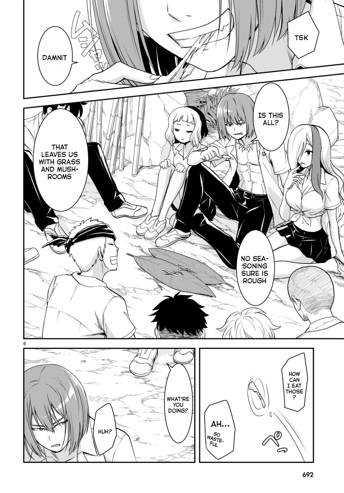 Isekai Yurutto Survival Seikatsu: Gakkou no Minna to Isekai no Mujintou ni Tenishitakedo Ore Dake Rakushou desu chapter 22 page 7