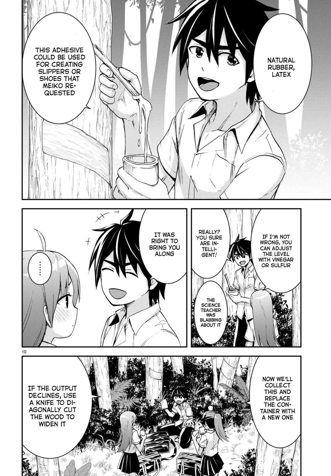 Isekai Yurutto Survival Seikatsu: Gakkou no Minna to Isekai no Mujintou ni Tenishitakedo Ore Dake Rakushou desu chapter 23 page 11