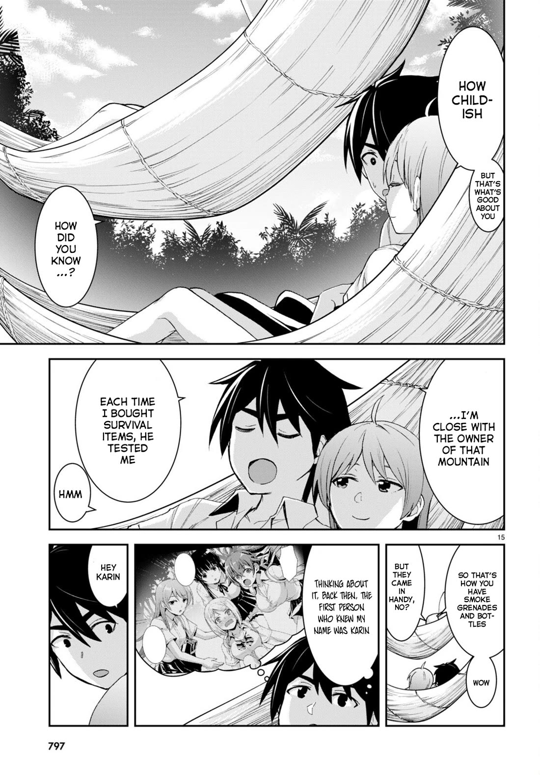 Isekai Yurutto Survival Seikatsu: Gakkou no Minna to Isekai no Mujintou ni Tenishitakedo Ore Dake Rakushou desu chapter 23 page 16