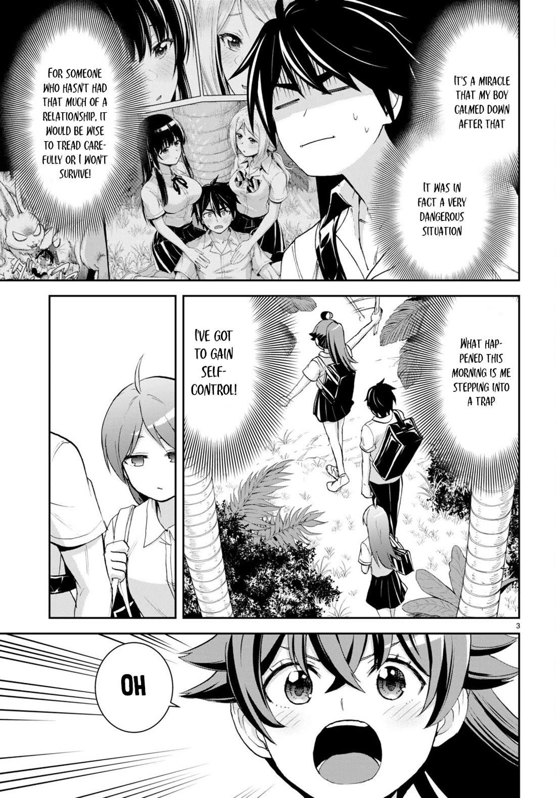 Isekai Yurutto Survival Seikatsu: Gakkou no Minna to Isekai no Mujintou ni Tenishitakedo Ore Dake Rakushou desu chapter 23 page 4