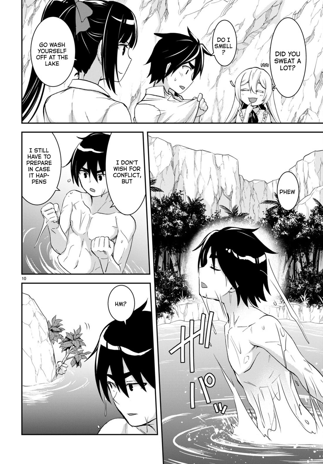 Isekai Yurutto Survival Seikatsu: Gakkou no Minna to Isekai no Mujintou ni Tenishitakedo Ore Dake Rakushou desu chapter 24 page 11