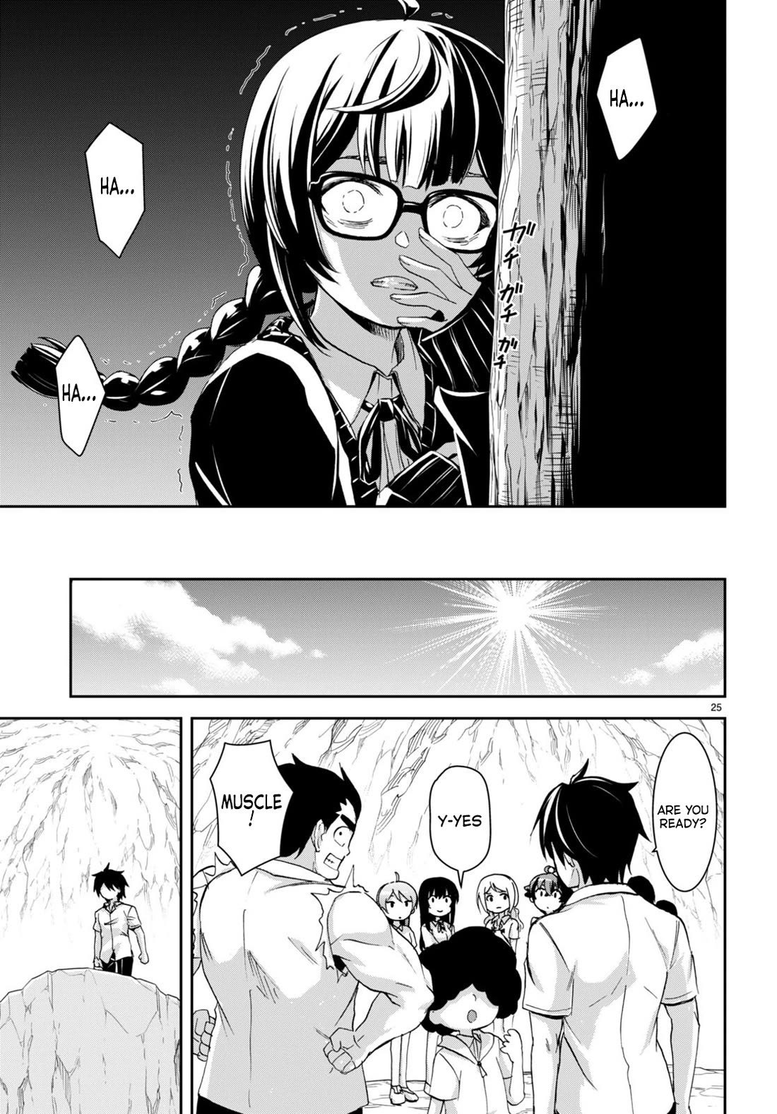 Isekai Yurutto Survival Seikatsu: Gakkou no Minna to Isekai no Mujintou ni Tenishitakedo Ore Dake Rakushou desu chapter 24 page 25