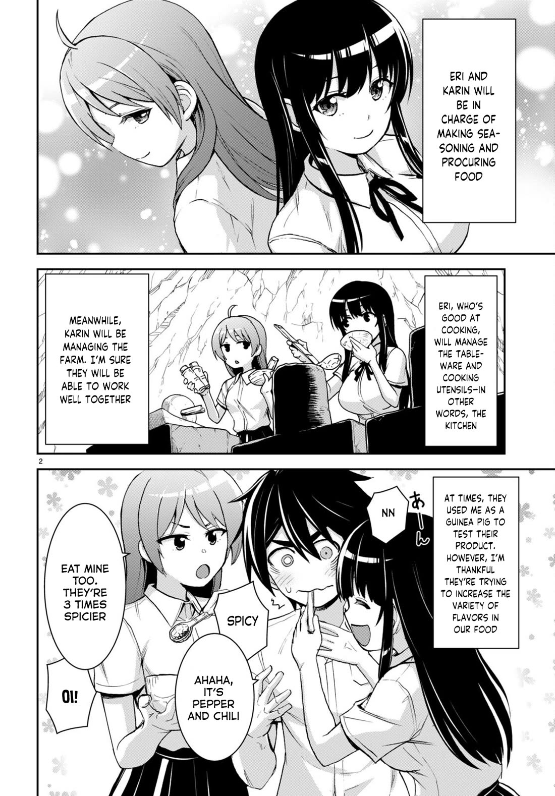 Isekai Yurutto Survival Seikatsu: Gakkou no Minna to Isekai no Mujintou ni Tenishitakedo Ore Dake Rakushou desu chapter 24 page 3