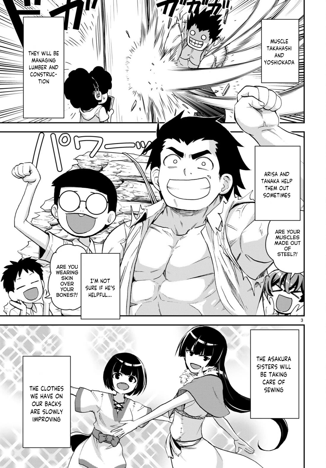 Isekai Yurutto Survival Seikatsu: Gakkou no Minna to Isekai no Mujintou ni Tenishitakedo Ore Dake Rakushou desu chapter 24 page 4