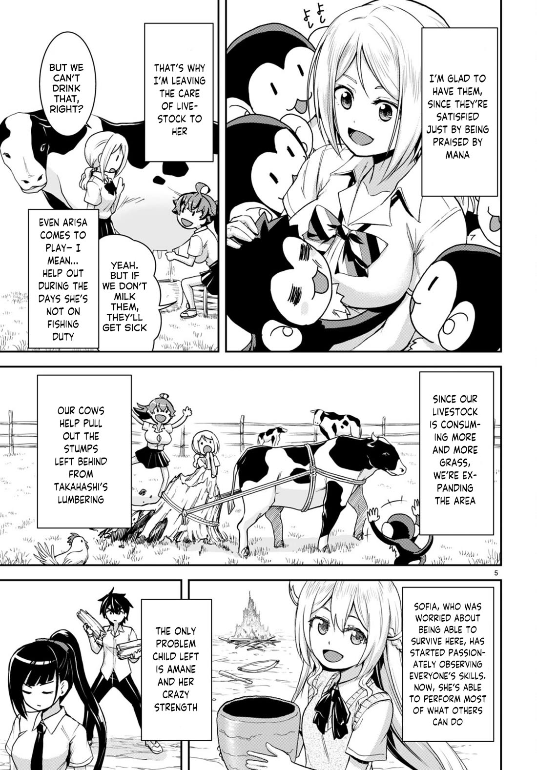 Isekai Yurutto Survival Seikatsu: Gakkou no Minna to Isekai no Mujintou ni Tenishitakedo Ore Dake Rakushou desu chapter 24 page 6