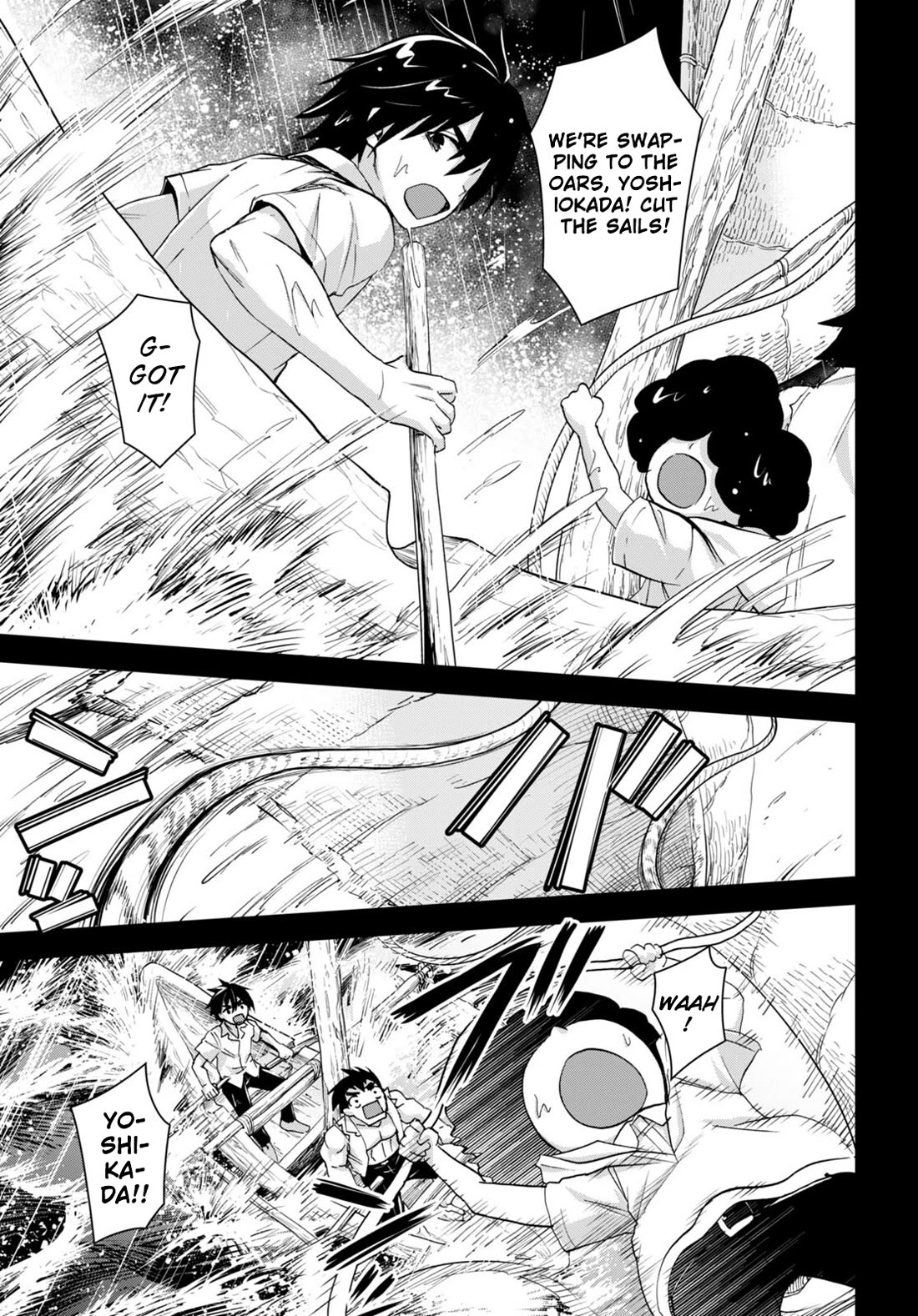 Isekai Yurutto Survival Seikatsu: Gakkou no Minna to Isekai no Mujintou ni Tenishitakedo Ore Dake Rakushou desu chapter 25 page 13