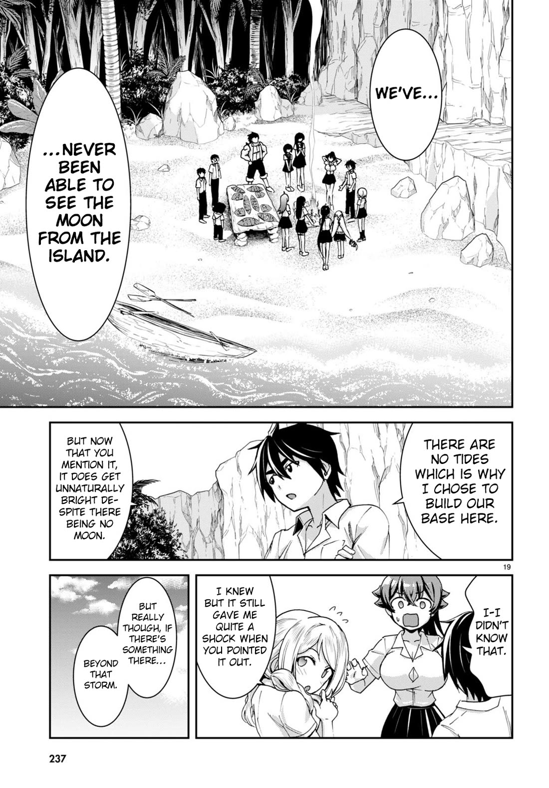 Isekai Yurutto Survival Seikatsu: Gakkou no Minna to Isekai no Mujintou ni Tenishitakedo Ore Dake Rakushou desu chapter 25 page 21