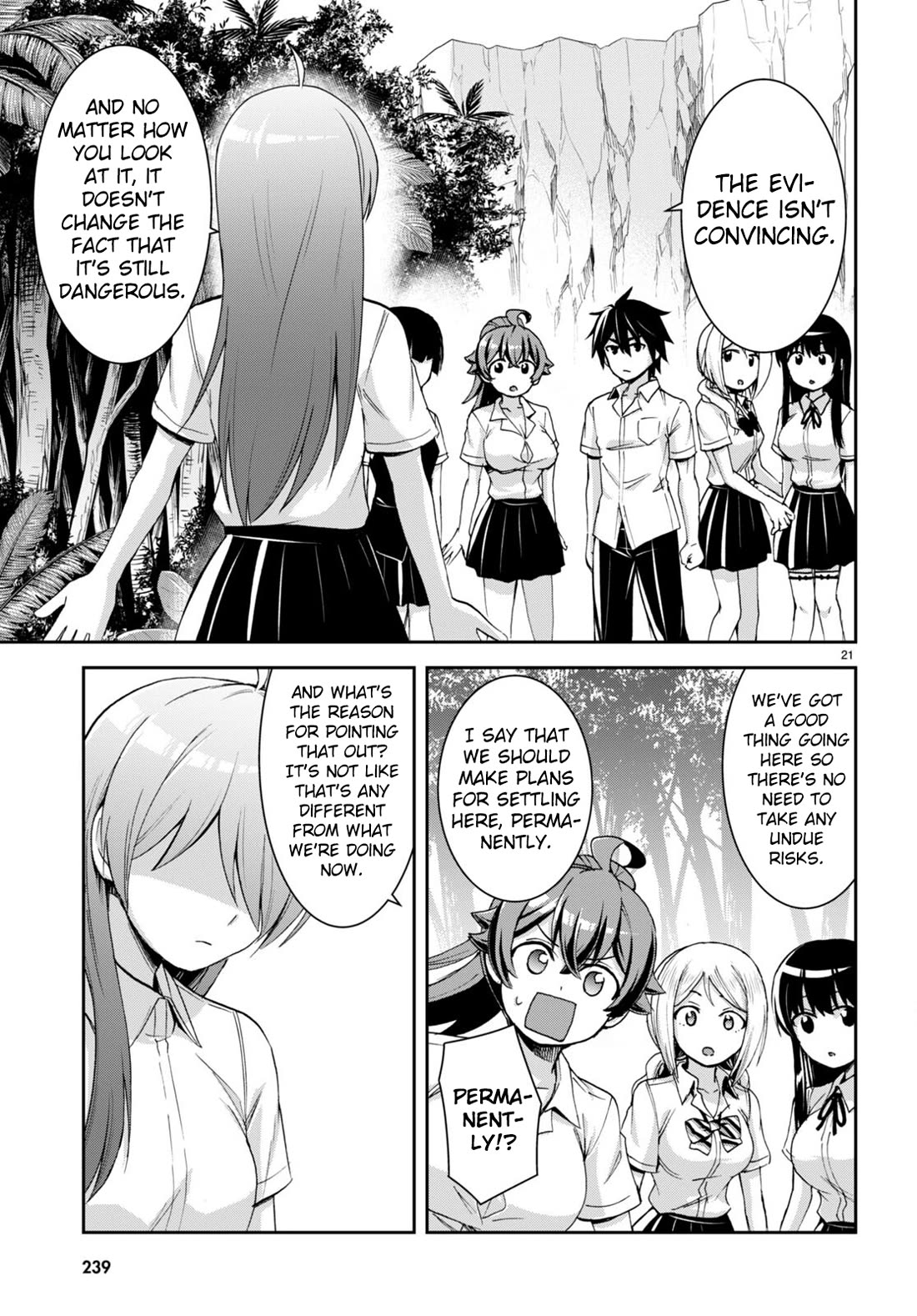 Isekai Yurutto Survival Seikatsu: Gakkou no Minna to Isekai no Mujintou ni Tenishitakedo Ore Dake Rakushou desu chapter 25 page 23