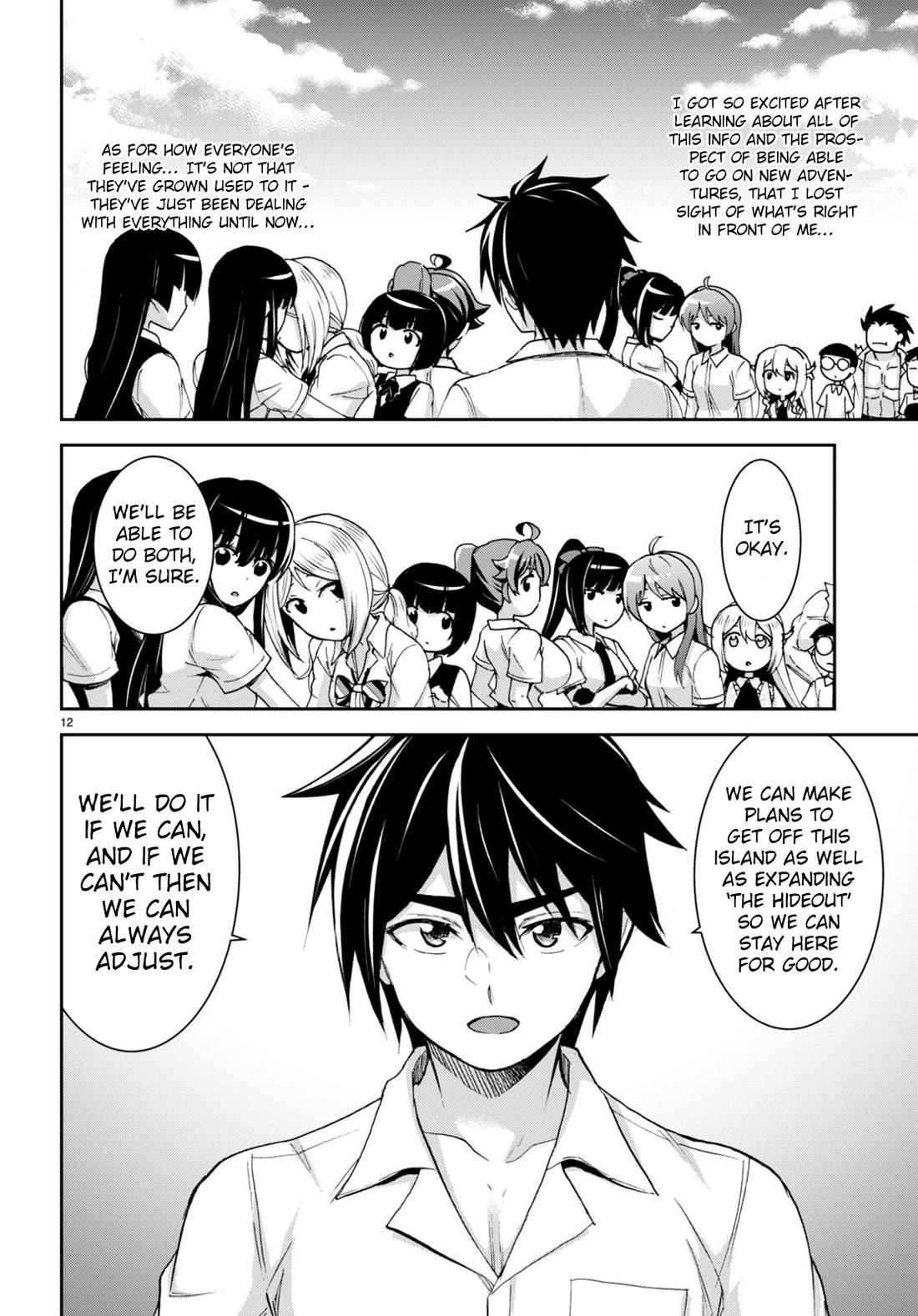 Isekai Yurutto Survival Seikatsu: Gakkou no Minna to Isekai no Mujintou ni Tenishitakedo Ore Dake Rakushou desu chapter 26 page 12