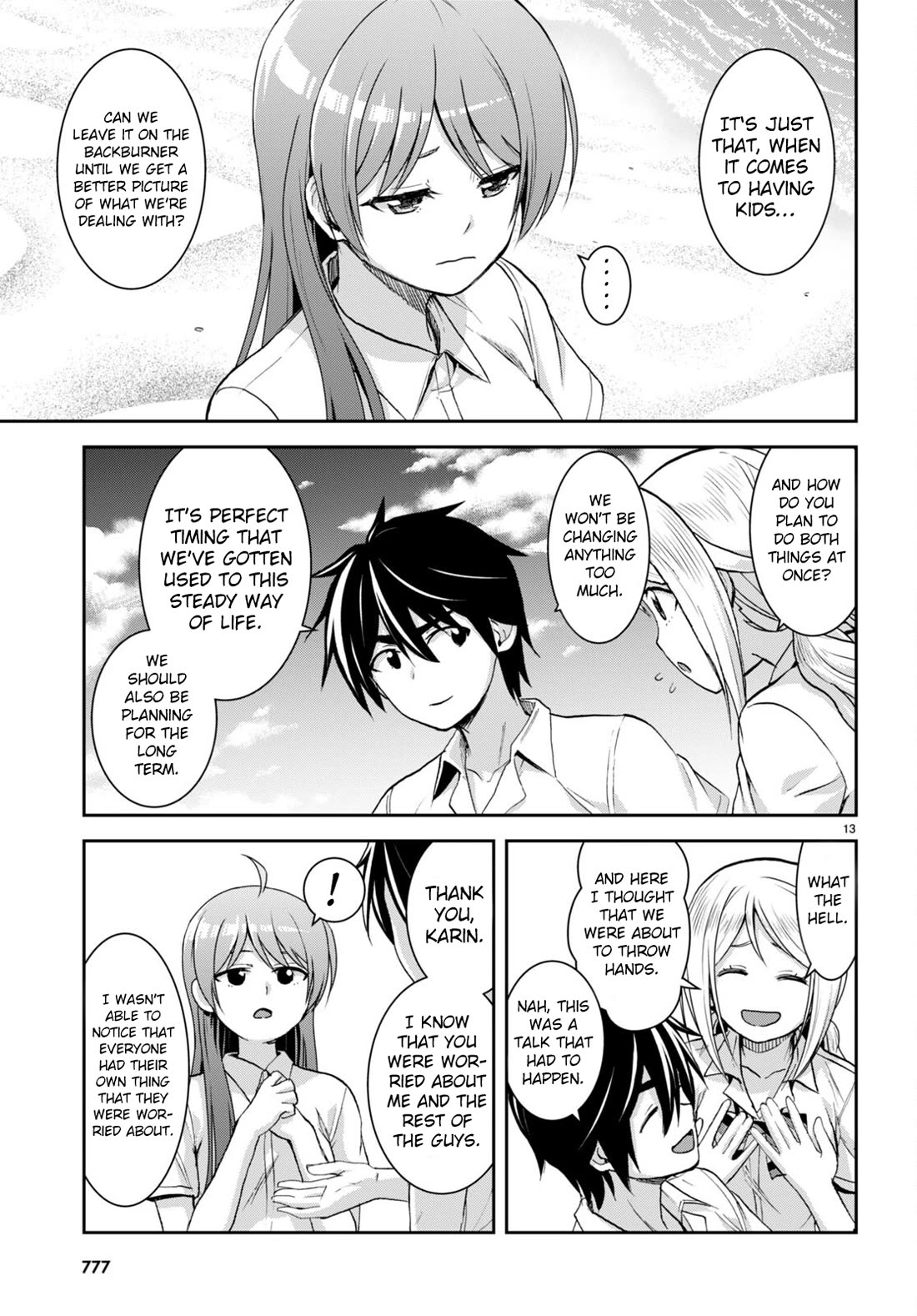 Isekai Yurutto Survival Seikatsu: Gakkou no Minna to Isekai no Mujintou ni Tenishitakedo Ore Dake Rakushou desu chapter 26 page 13