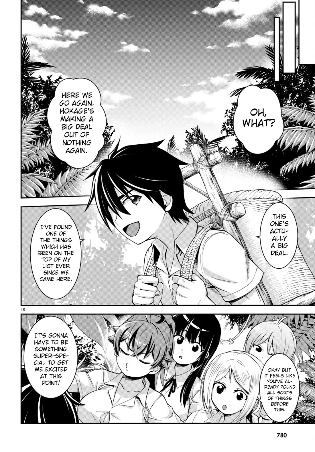 Isekai Yurutto Survival Seikatsu: Gakkou no Minna to Isekai no Mujintou ni Tenishitakedo Ore Dake Rakushou desu chapter 26 page 16