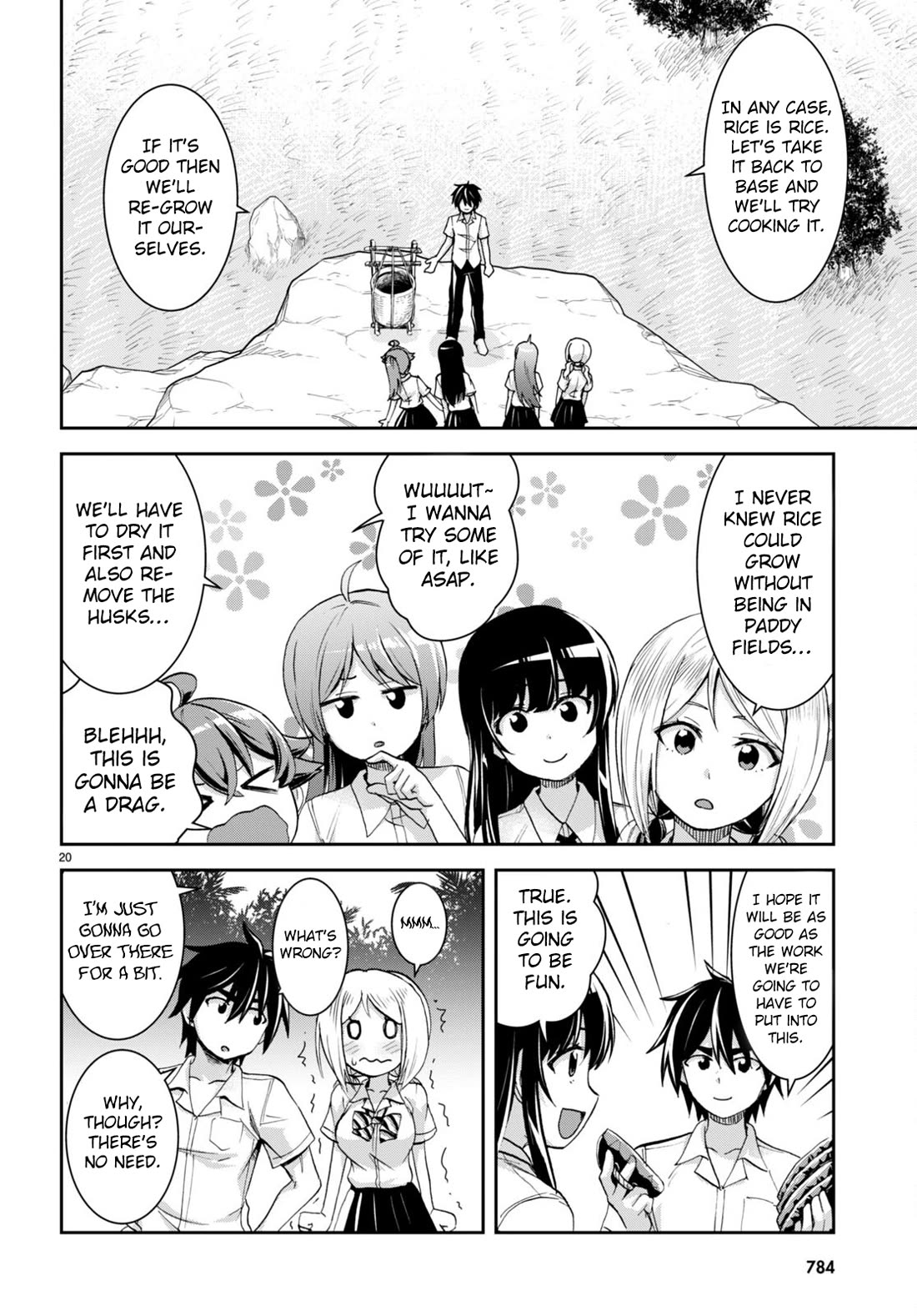 Isekai Yurutto Survival Seikatsu: Gakkou no Minna to Isekai no Mujintou ni Tenishitakedo Ore Dake Rakushou desu chapter 26 page 20