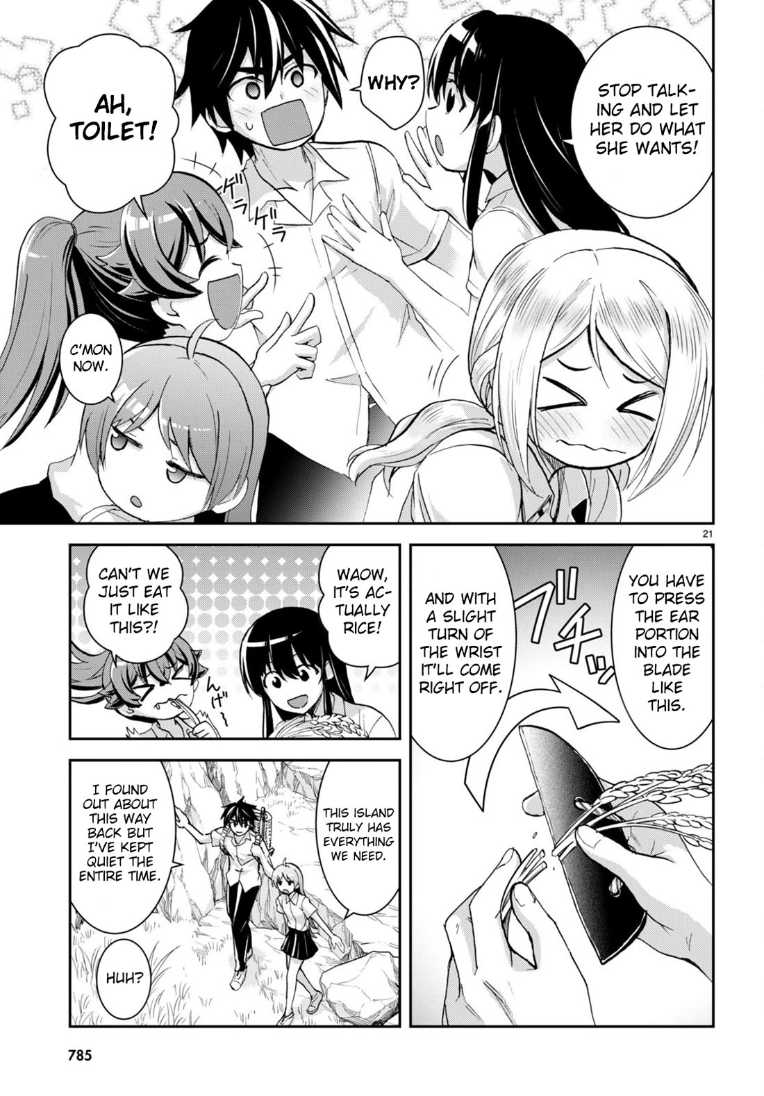 Isekai Yurutto Survival Seikatsu: Gakkou no Minna to Isekai no Mujintou ni Tenishitakedo Ore Dake Rakushou desu chapter 26 page 21
