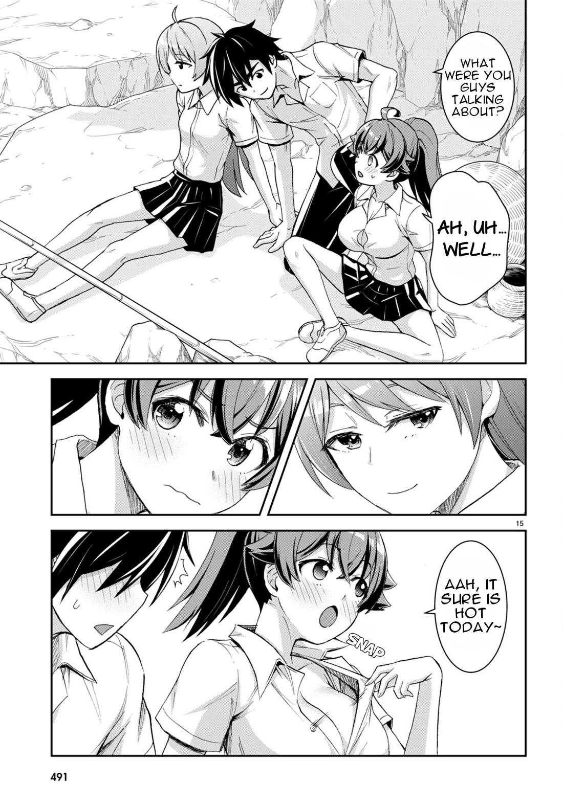 Isekai Yurutto Survival Seikatsu: Gakkou no Minna to Isekai no Mujintou ni Tenishitakedo Ore Dake Rakushou desu chapter 28 page 16