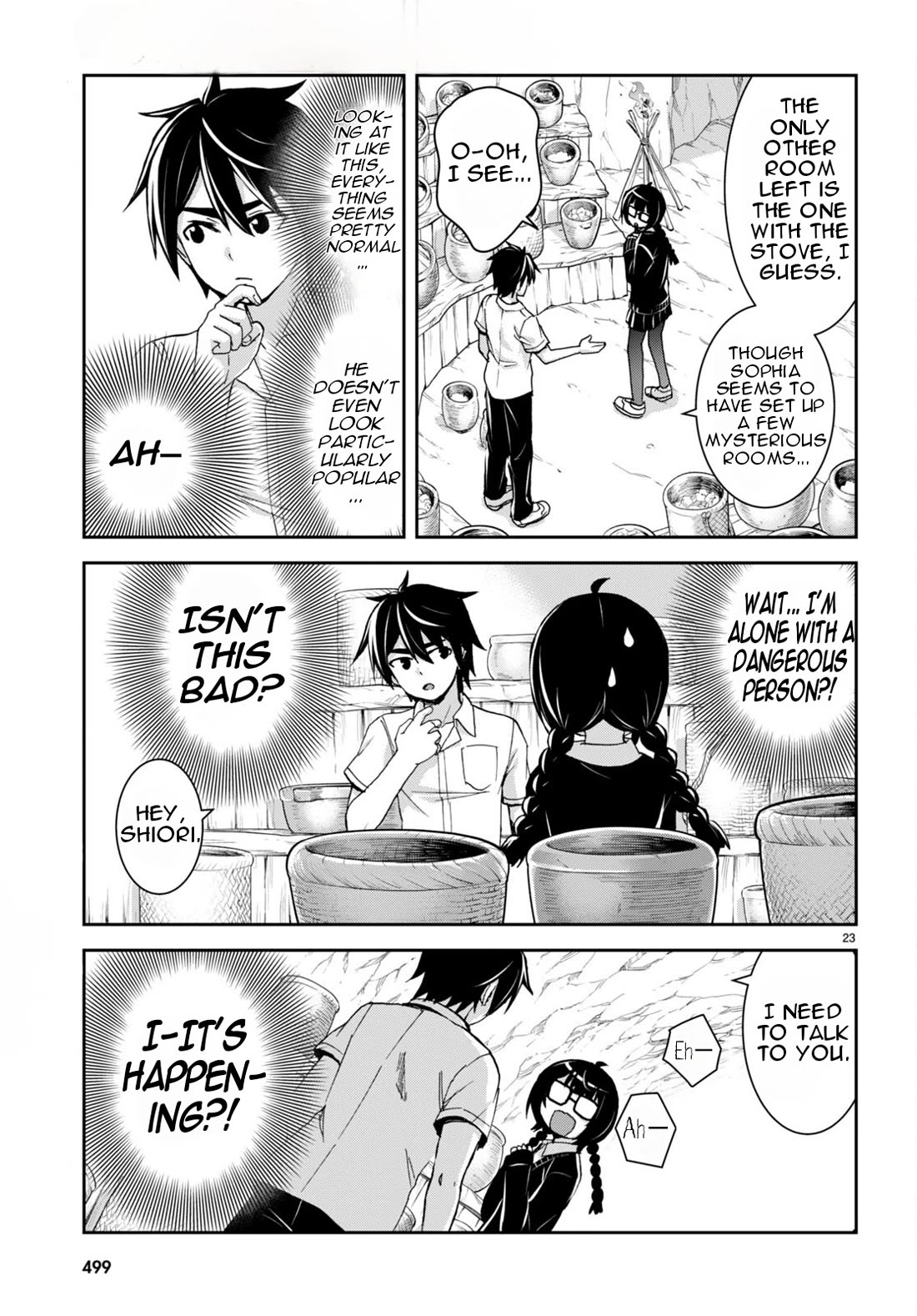 Isekai Yurutto Survival Seikatsu: Gakkou no Minna to Isekai no Mujintou ni Tenishitakedo Ore Dake Rakushou desu chapter 28 page 24