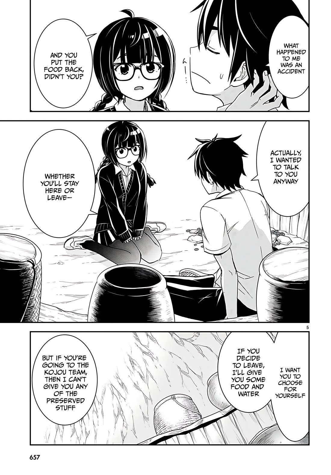 Isekai Yurutto Survival Seikatsu: Gakkou no Minna to Isekai no Mujintou ni Tenishitakedo Ore Dake Rakushou desu chapter 29 page 5