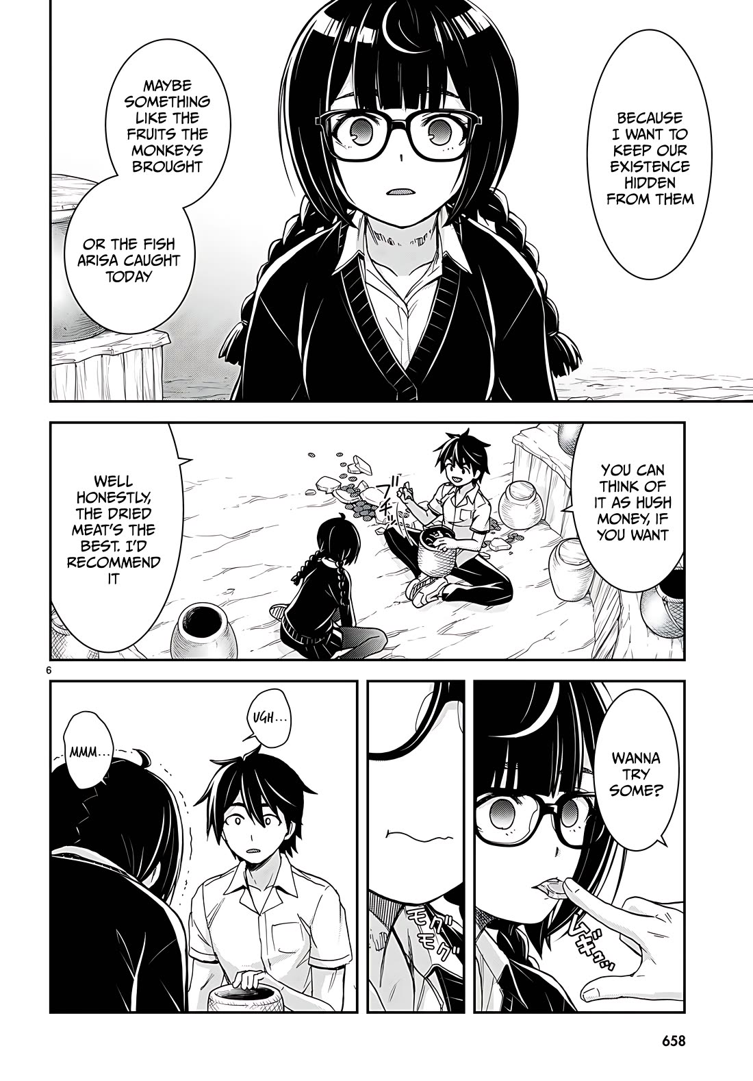 Isekai Yurutto Survival Seikatsu: Gakkou no Minna to Isekai no Mujintou ni Tenishitakedo Ore Dake Rakushou desu chapter 29 page 6