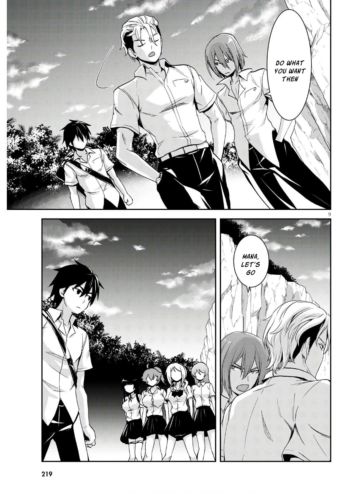 Isekai Yurutto Survival Seikatsu: Gakkou no Minna to Isekai no Mujintou ni Tenishitakedo Ore Dake Rakushou desu chapter 3 page 10