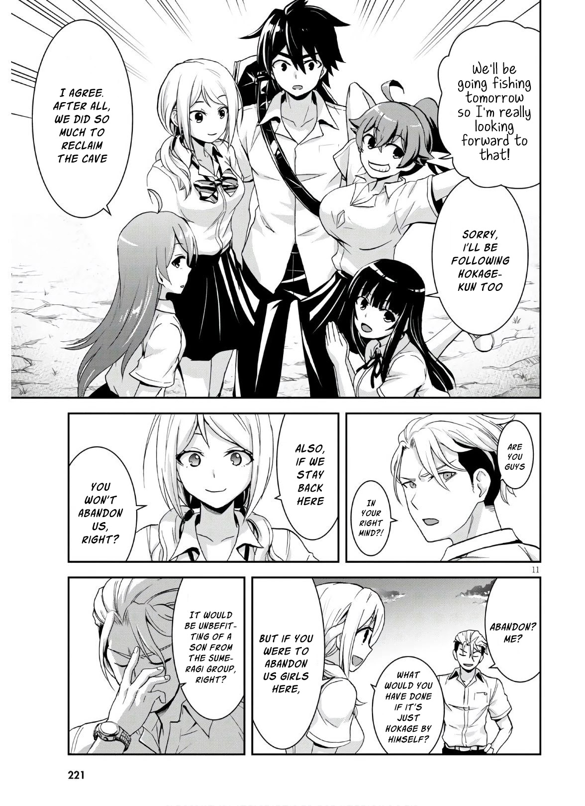 Isekai Yurutto Survival Seikatsu: Gakkou no Minna to Isekai no Mujintou ni Tenishitakedo Ore Dake Rakushou desu chapter 3 page 12