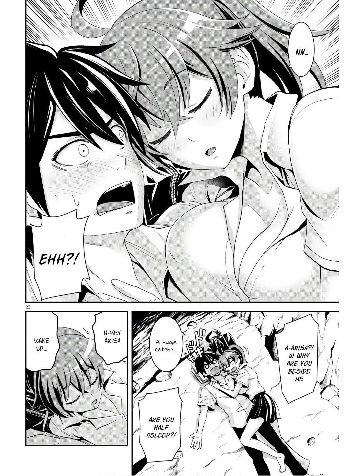 Isekai Yurutto Survival Seikatsu: Gakkou no Minna to Isekai no Mujintou ni Tenishitakedo Ore Dake Rakushou desu chapter 3 page 23
