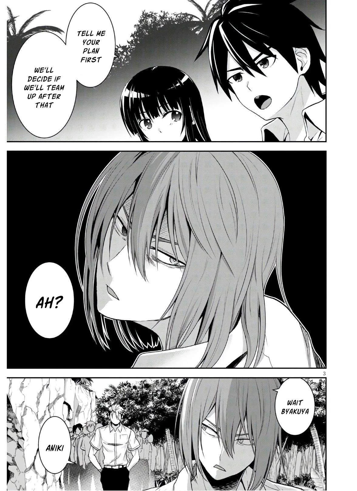 Isekai Yurutto Survival Seikatsu: Gakkou no Minna to Isekai no Mujintou ni Tenishitakedo Ore Dake Rakushou desu chapter 3 page 4