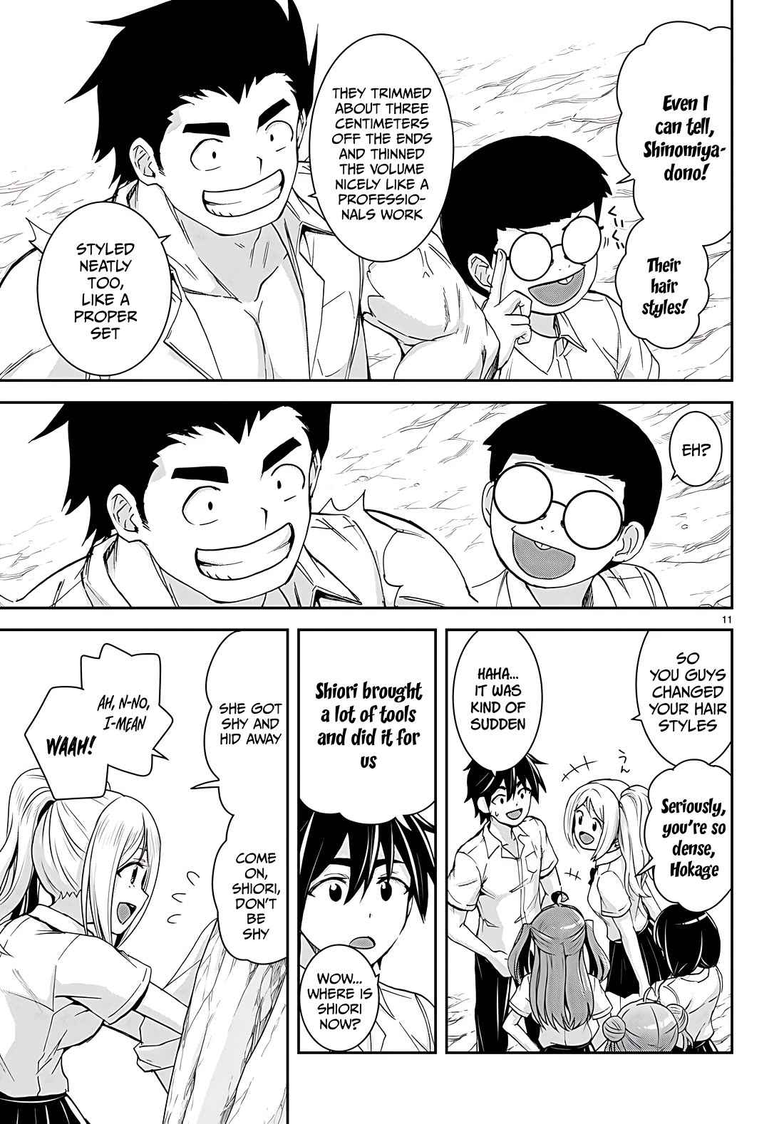 Isekai Yurutto Survival Seikatsu: Gakkou no Minna to Isekai no Mujintou ni Tenishitakedo Ore Dake Rakushou desu chapter 30 page 11