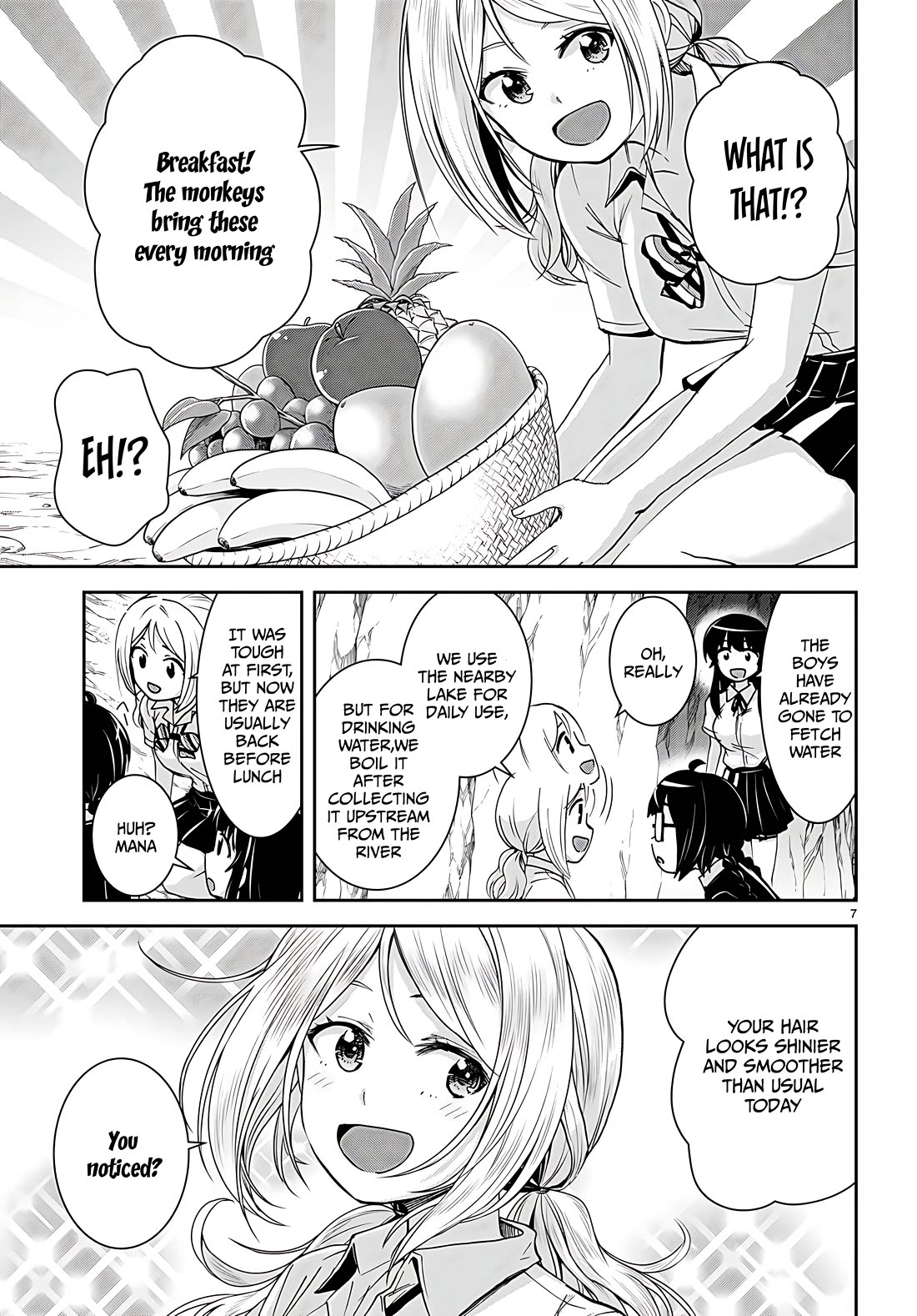 Isekai Yurutto Survival Seikatsu: Gakkou no Minna to Isekai no Mujintou ni Tenishitakedo Ore Dake Rakushou desu chapter 30 page 7