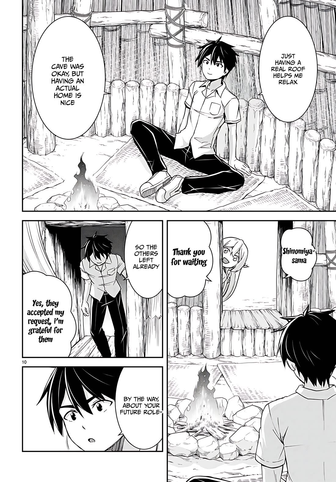Isekai Yurutto Survival Seikatsu: Gakkou no Minna to Isekai no Mujintou ni Tenishitakedo Ore Dake Rakushou desu chapter 33 page 10