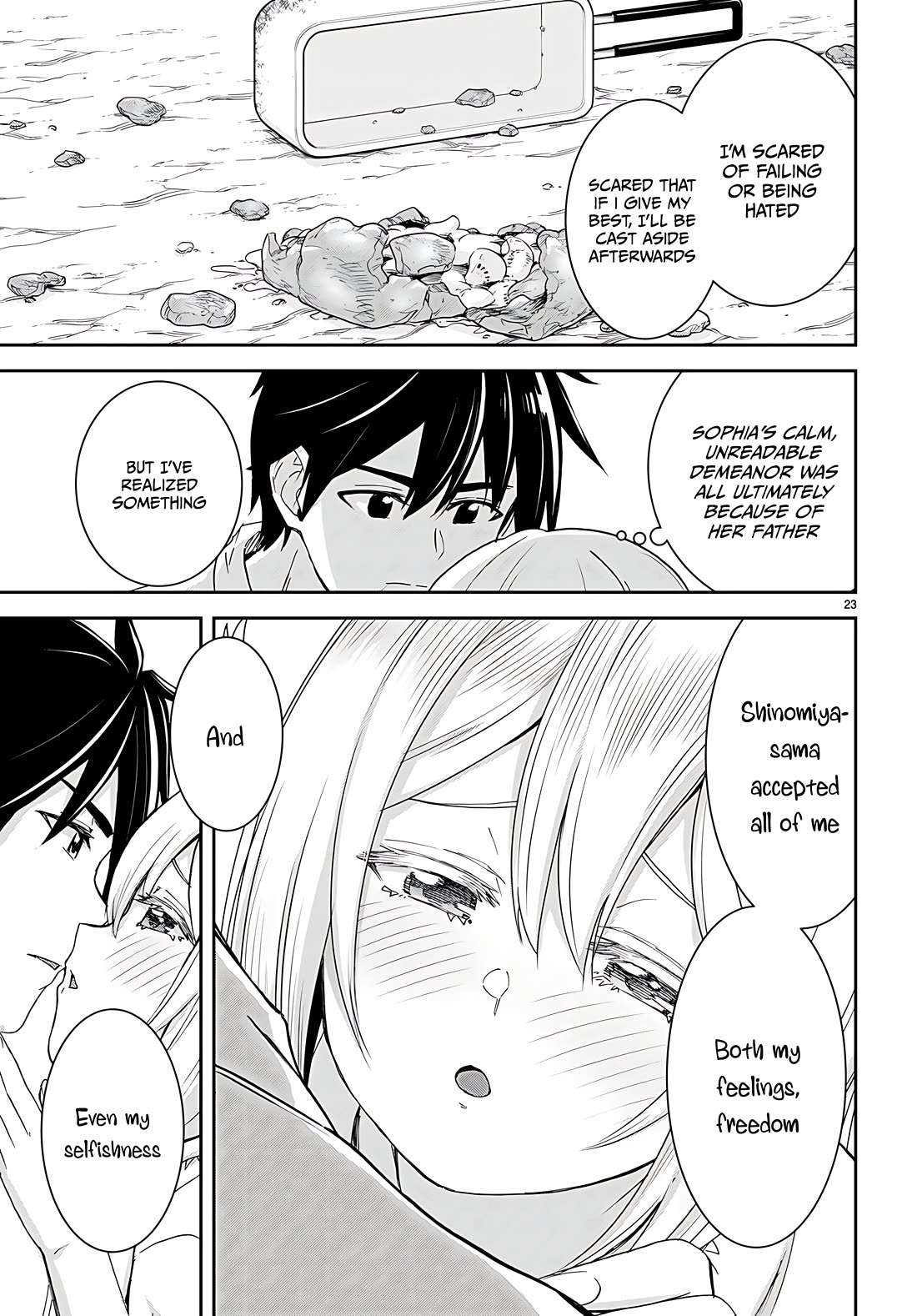 Isekai Yurutto Survival Seikatsu: Gakkou no Minna to Isekai no Mujintou ni Tenishitakedo Ore Dake Rakushou desu chapter 33 page 23