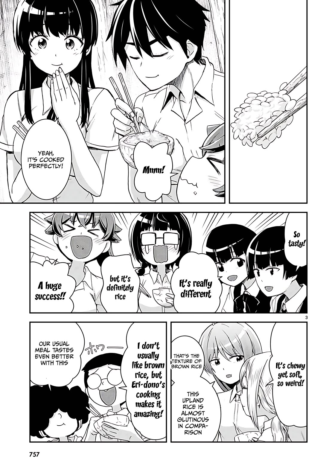 Isekai Yurutto Survival Seikatsu: Gakkou no Minna to Isekai no Mujintou ni Tenishitakedo Ore Dake Rakushou desu chapter 33 page 3