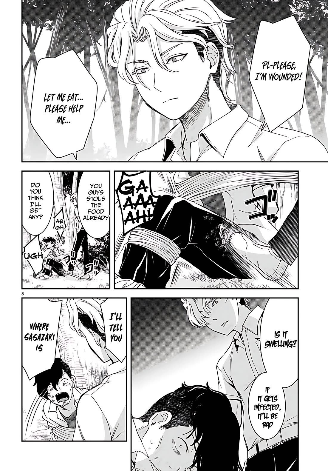Isekai Yurutto Survival Seikatsu: Gakkou no Minna to Isekai no Mujintou ni Tenishitakedo Ore Dake Rakushou desu chapter 33 page 8