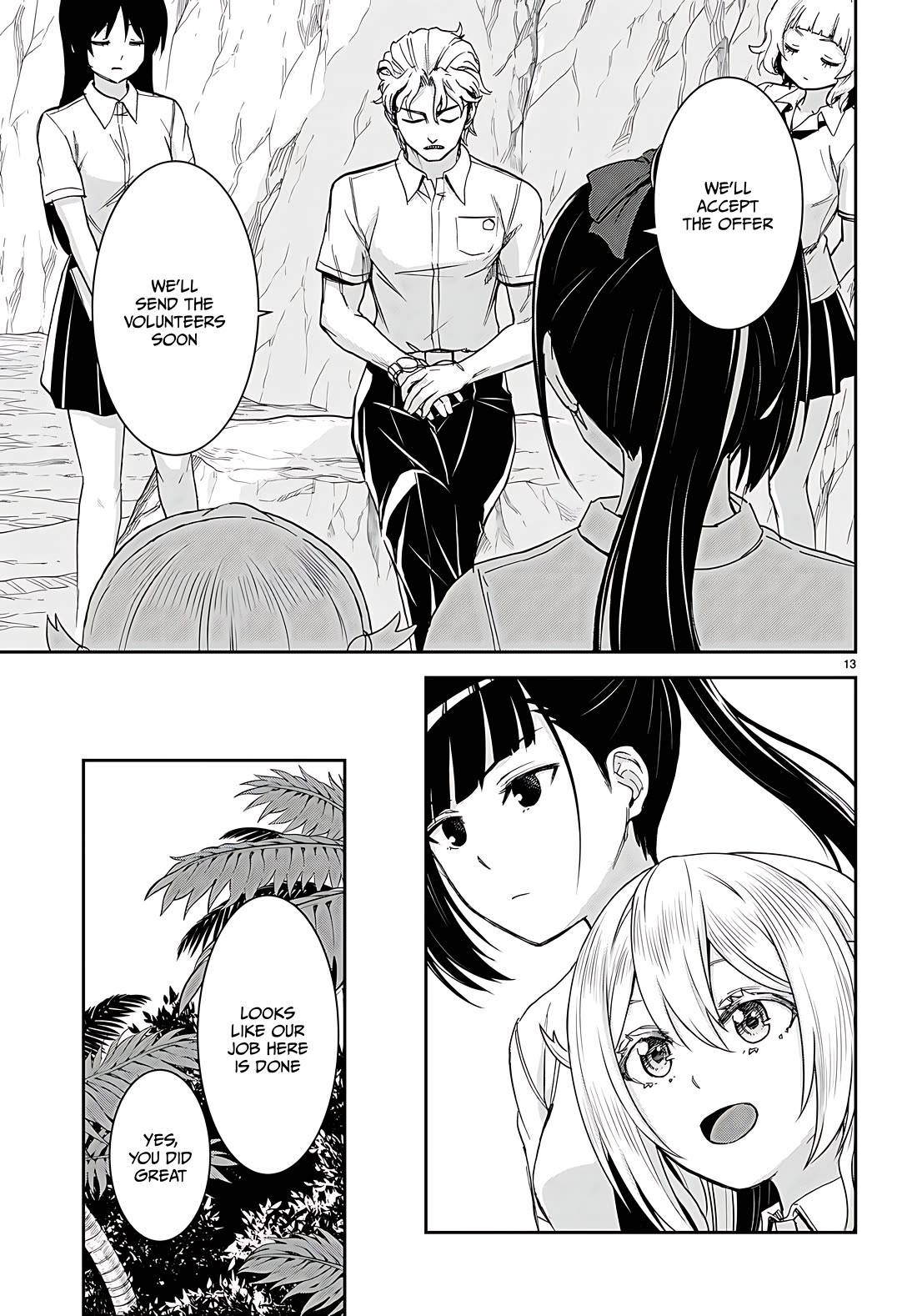 Isekai Yurutto Survival Seikatsu: Gakkou no Minna to Isekai no Mujintou ni Tenishitakedo Ore Dake Rakushou desu chapter 34 page 13