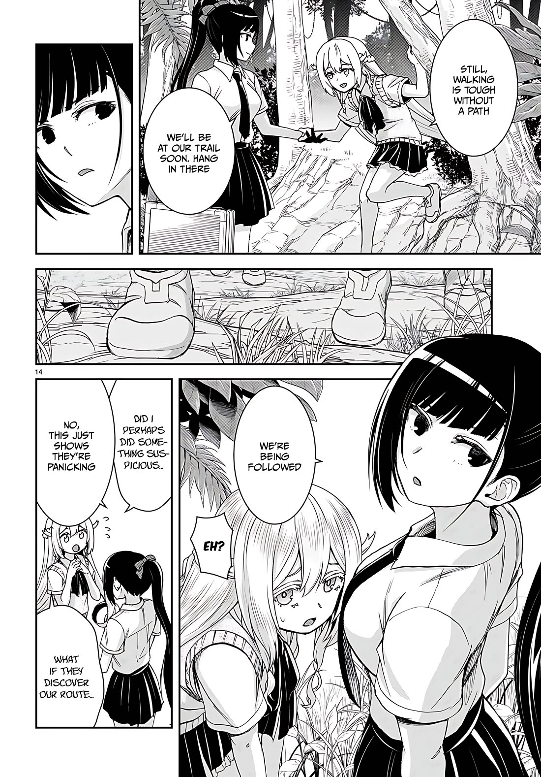 Isekai Yurutto Survival Seikatsu: Gakkou no Minna to Isekai no Mujintou ni Tenishitakedo Ore Dake Rakushou desu chapter 34 page 14