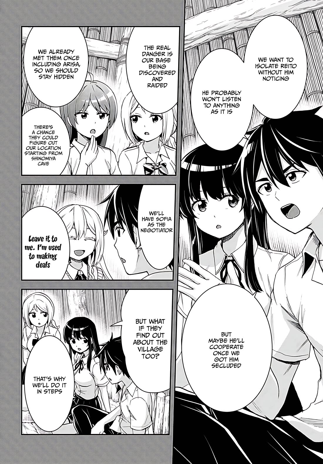 Isekai Yurutto Survival Seikatsu: Gakkou no Minna to Isekai no Mujintou ni Tenishitakedo Ore Dake Rakushou desu chapter 34 page 8