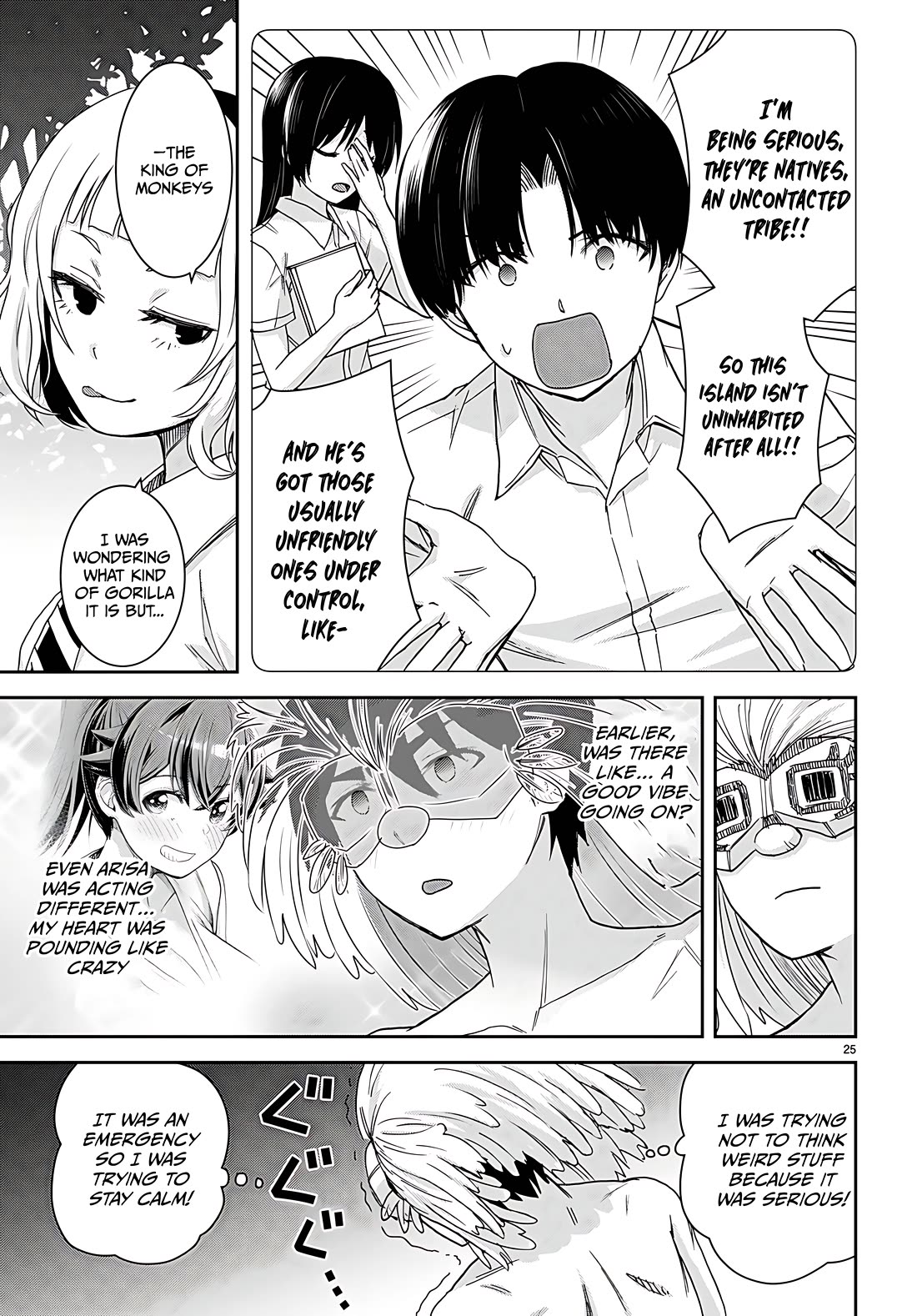 Isekai Yurutto Survival Seikatsu: Gakkou no Minna to Isekai no Mujintou ni Tenishitakedo Ore Dake Rakushou desu chapter 35 page 25