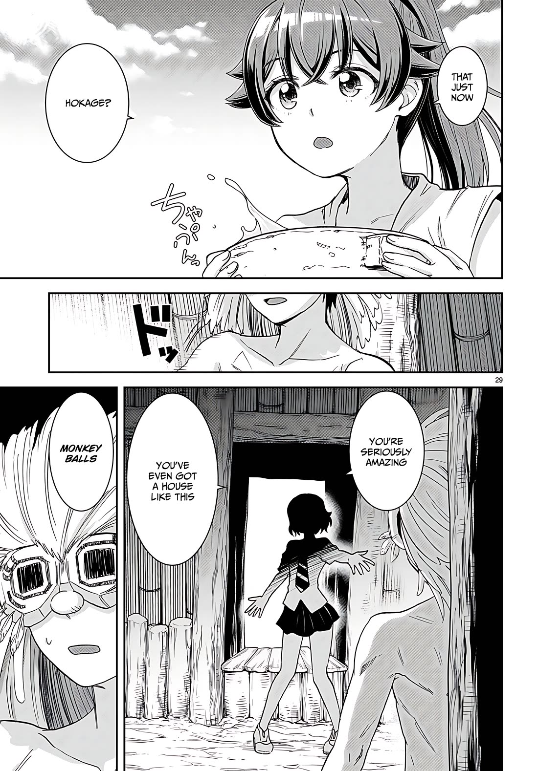 Isekai Yurutto Survival Seikatsu: Gakkou no Minna to Isekai no Mujintou ni Tenishitakedo Ore Dake Rakushou desu chapter 35 page 29