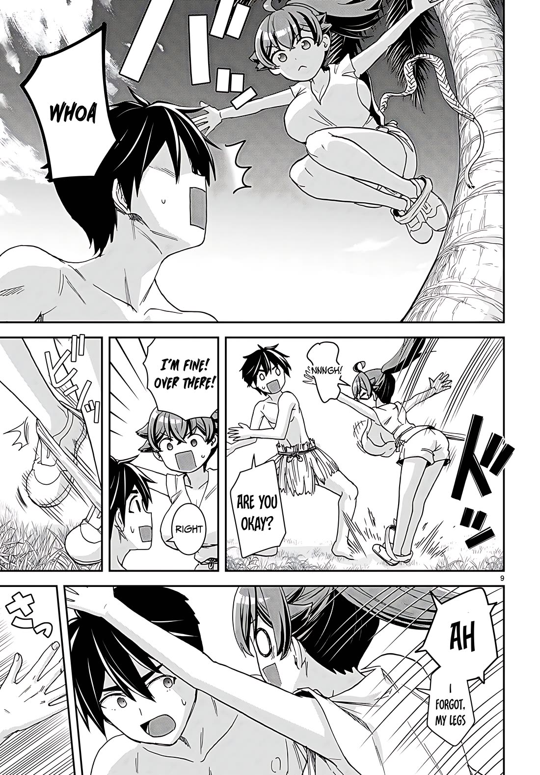 Isekai Yurutto Survival Seikatsu: Gakkou no Minna to Isekai no Mujintou ni Tenishitakedo Ore Dake Rakushou desu chapter 35 page 9