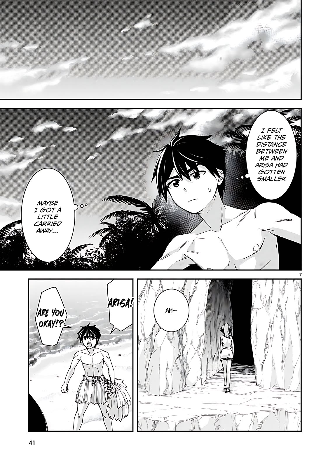 Isekai Yurutto Survival Seikatsu: Gakkou no Minna to Isekai no Mujintou ni Tenishitakedo Ore Dake Rakushou desu chapter 36 page 11