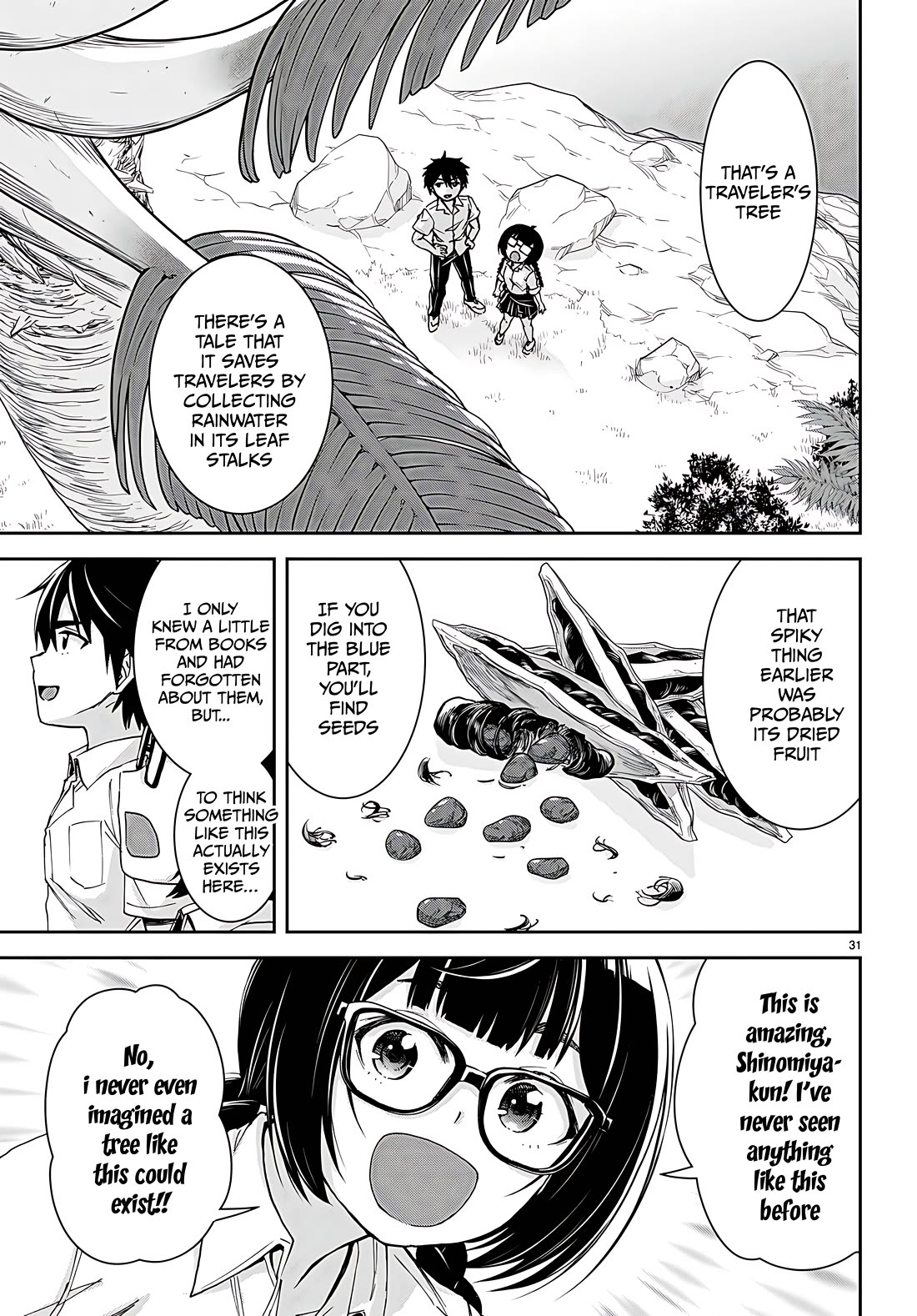 Isekai Yurutto Survival Seikatsu: Gakkou no Minna to Isekai no Mujintou ni Tenishitakedo Ore Dake Rakushou desu chapter 36 page 35