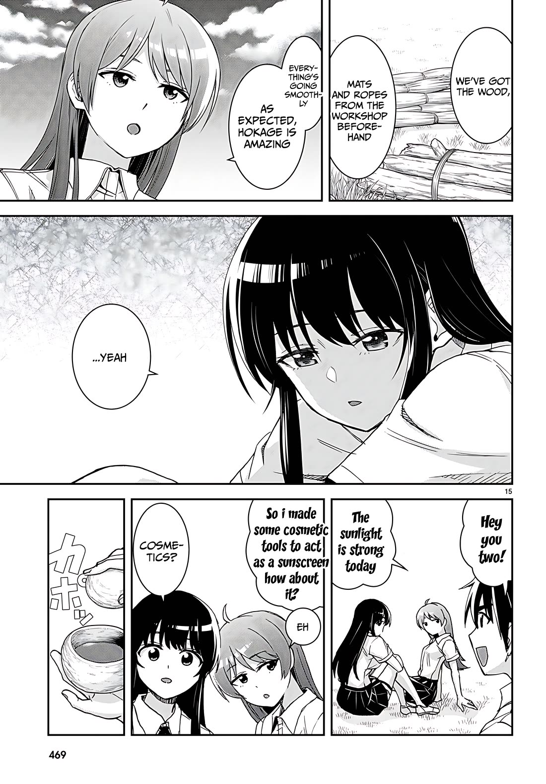 Isekai Yurutto Survival Seikatsu: Gakkou no Minna to Isekai no Mujintou ni Tenishitakedo Ore Dake Rakushou desu chapter 37 page 15