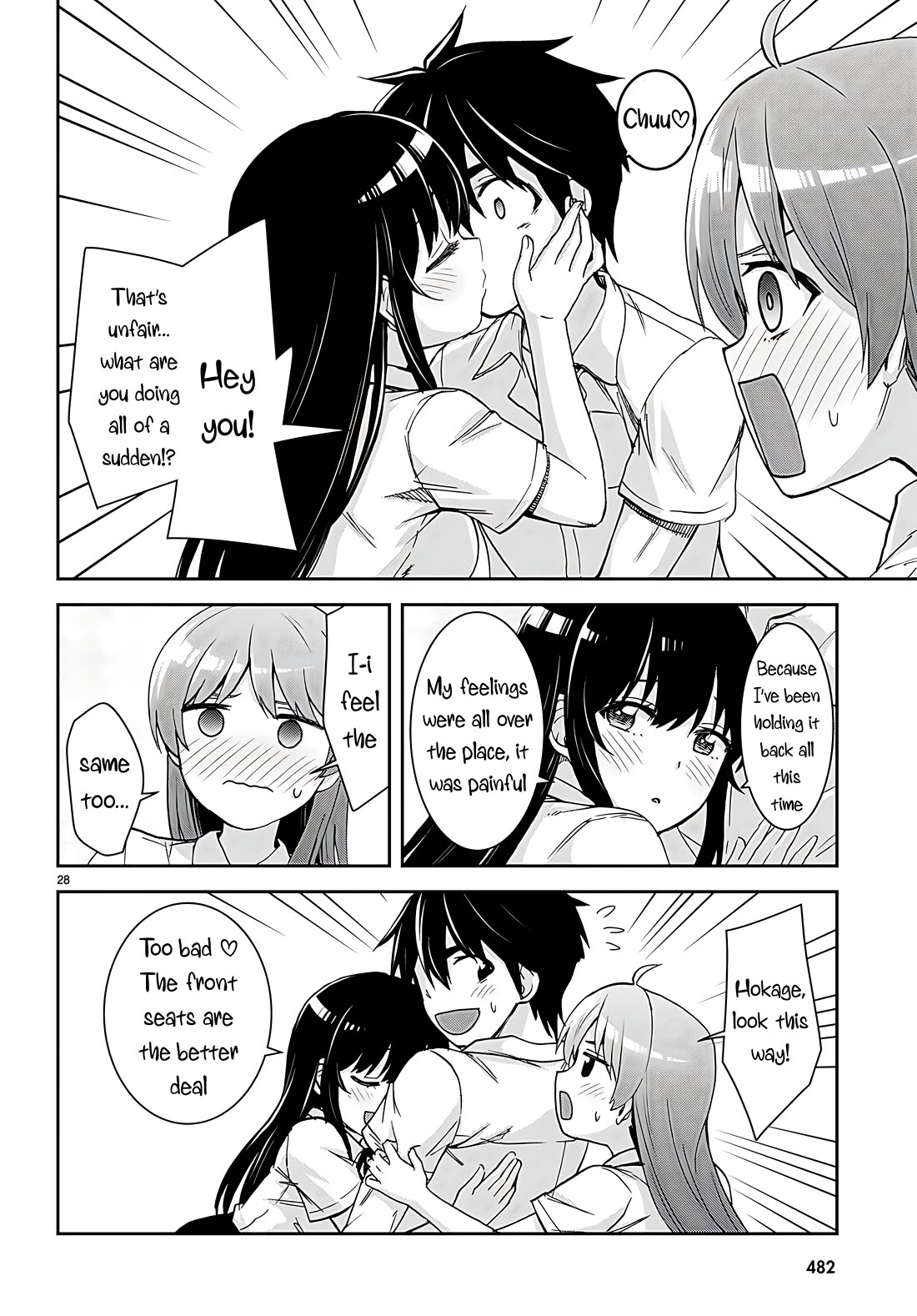 Isekai Yurutto Survival Seikatsu: Gakkou no Minna to Isekai no Mujintou ni Tenishitakedo Ore Dake Rakushou desu chapter 37 page 28